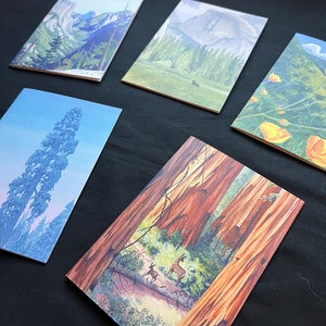 Set of 5 Sierra Nevada Notecards blank inside image 2