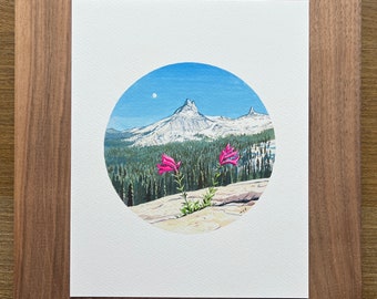 Echo Peaks from Pothole Dome print