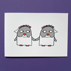 Carte de mariage pour Couple gay - Mariage homosexuel - Cérémonie civile - Invitations de mariage - Save the Dates - 010