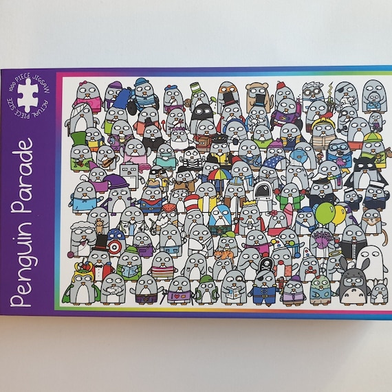 Funny Penguin 1000-Piece Jigsaw Puzzle