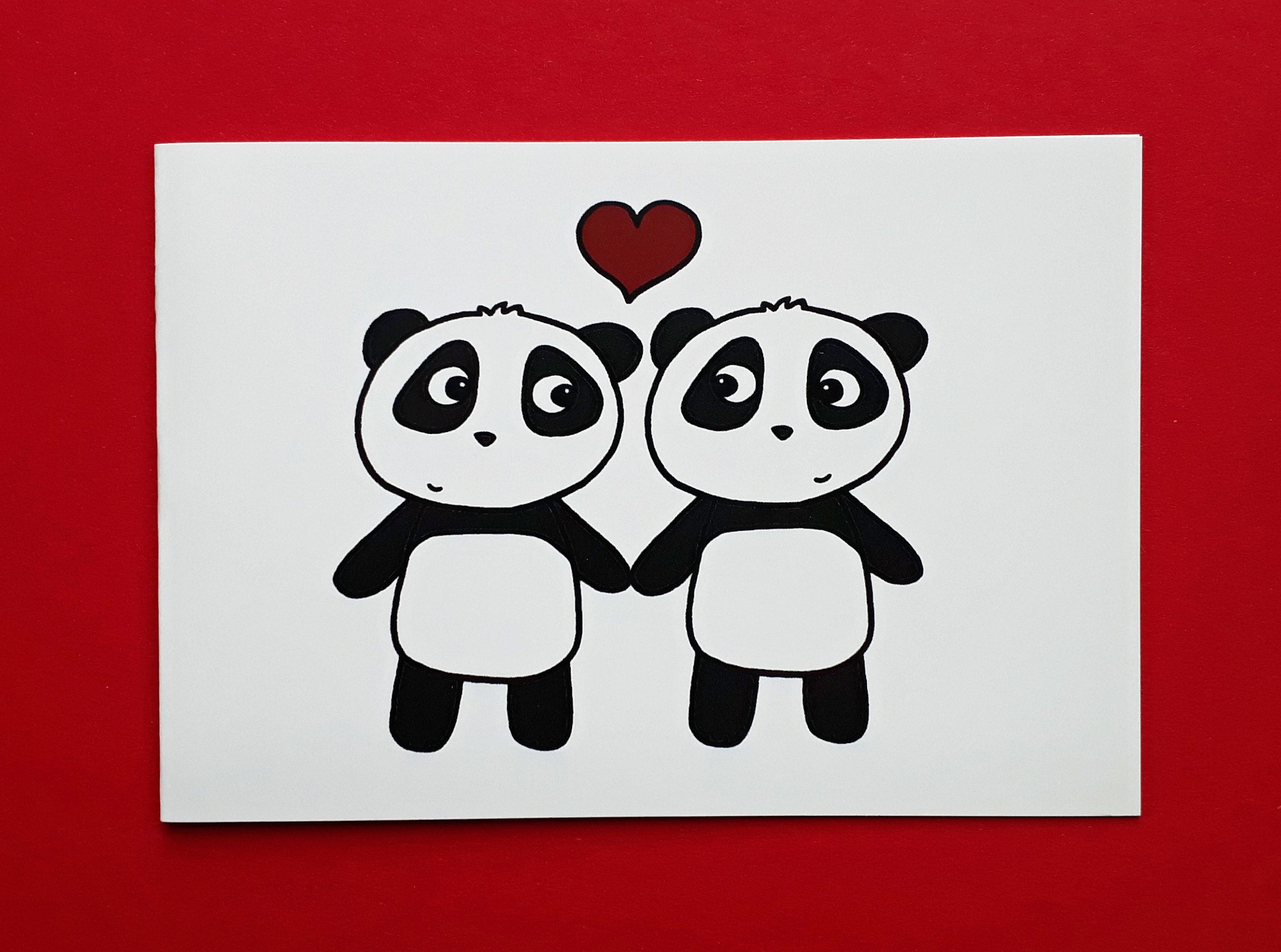 Panda Anniversary Card Cute Pandas in Love Engagement - Etsy Hong Kong Panda Anniversary Card Cute Pandas in Love Engagement - Etsy Hong Kong