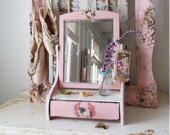 Dresser Top Mirror Etsy