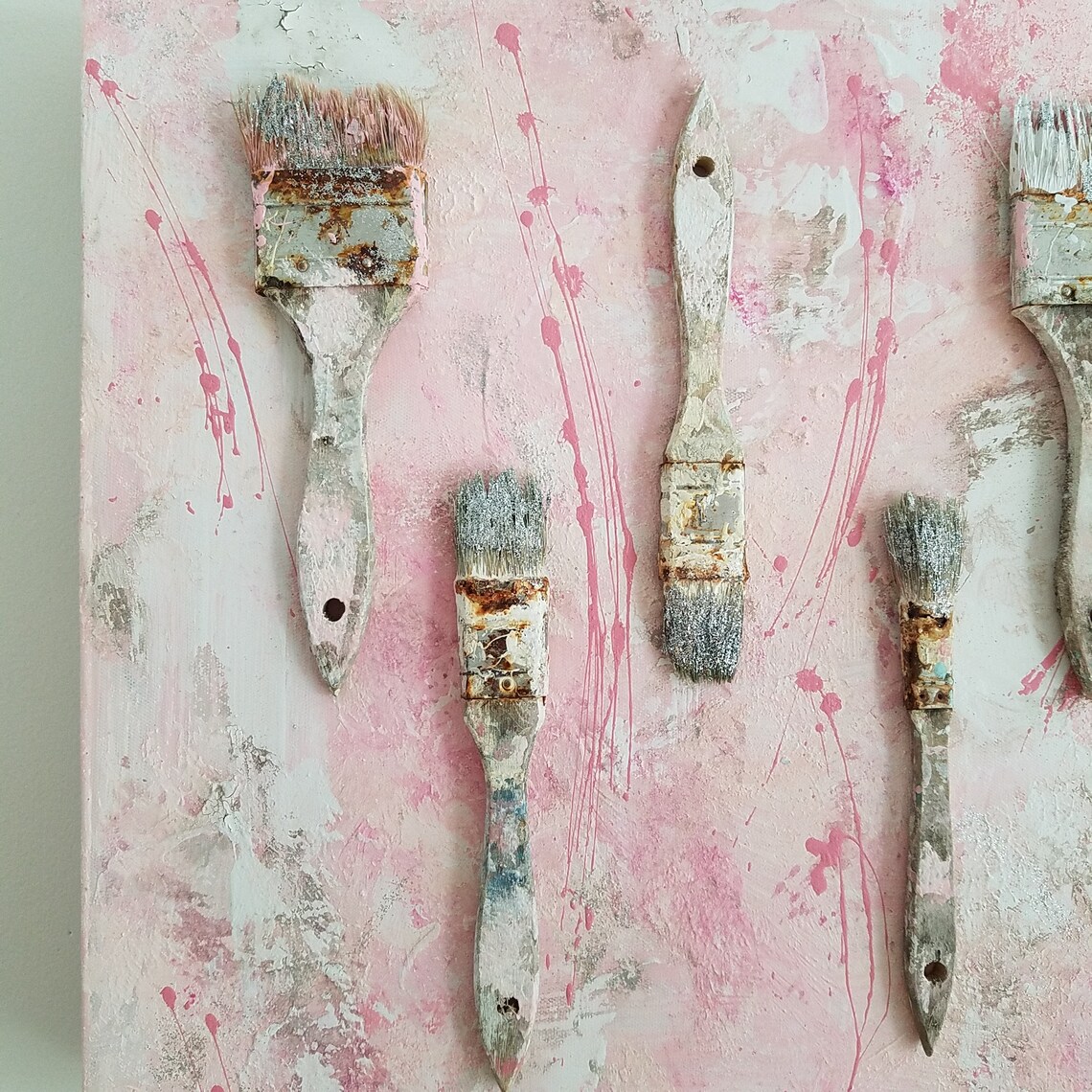 Artist Brushes Wall Art Wall Hanging Wall Decor Art Object 3D Etsy