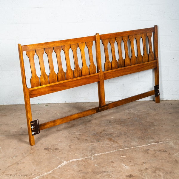 Mid Century Bed King - Etsy