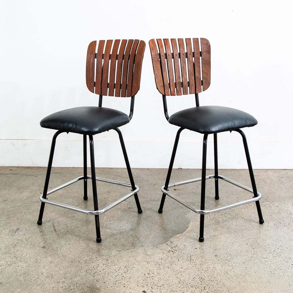 1950年代 アメリカ製 Arthur Umanoff ハイスツール Pair of Arthur