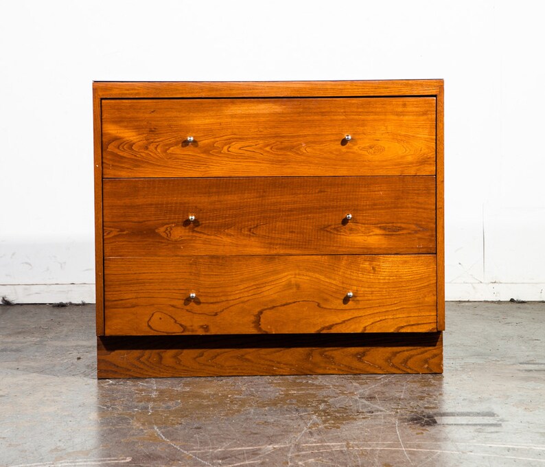 Mid Century Modern Dresser Chest Of Drawers Solid Wood Etsy