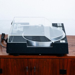 Vintage Record Player Yamaha PX-2 Black Turntable Linear Tracking 1980 ...