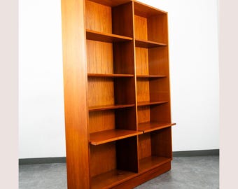 Mid Century Modern Bookshelf Book Shelf Shelving Modular Poul Hundevad Teak Mcm