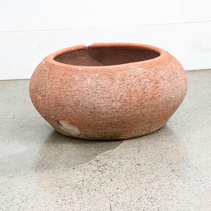 Mid Century Modern Hose Pot Round Clay Stan Bitters Hans Sumpf 18" Stoneware #2
