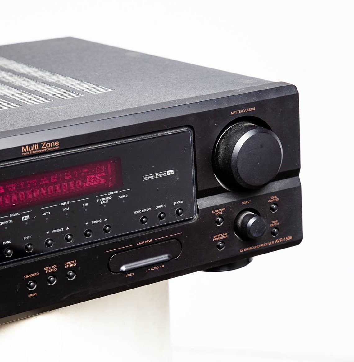 Vintage Denon Reciever AV Surround AVR1506 Black Face Working Etsy