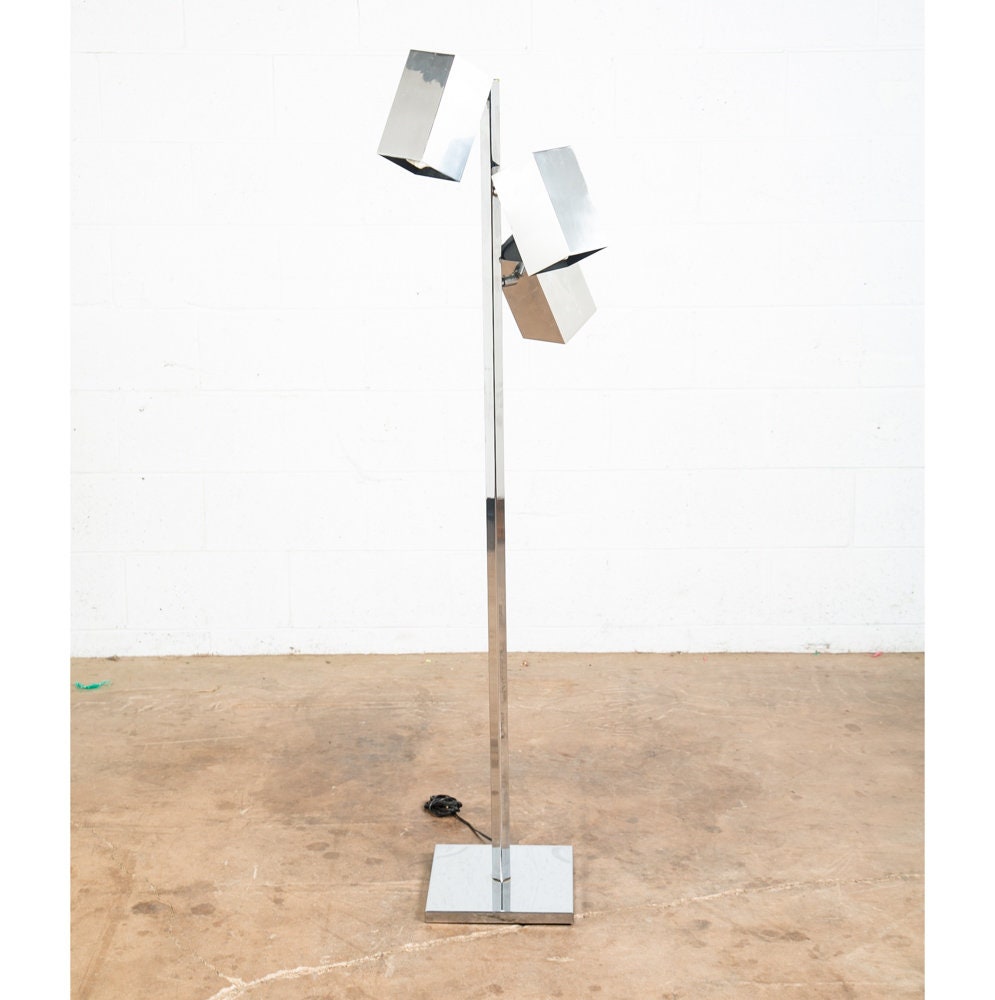 Koch and lowy chrome floor lamp outlet