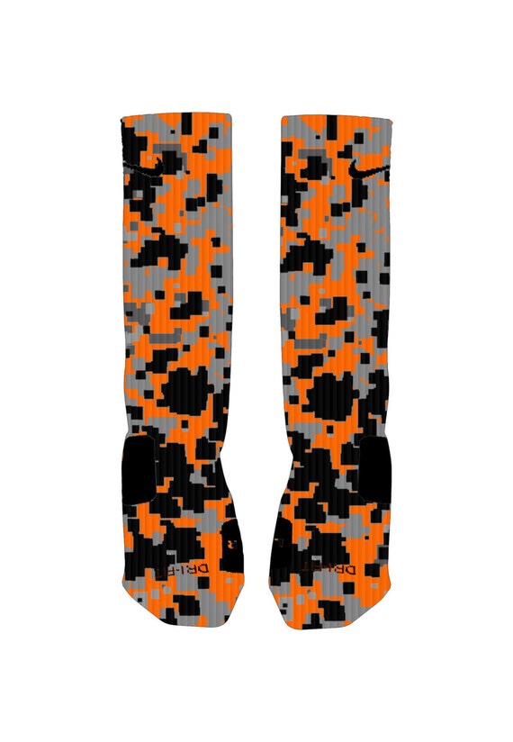 camo nike elite socks