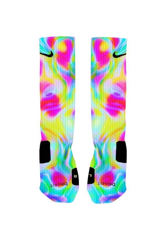 colorful nike elite socks