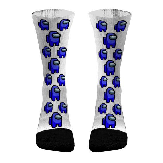 Among Us Socks Imposter Socks Among Us Gift Socks Fun Socks Etsy