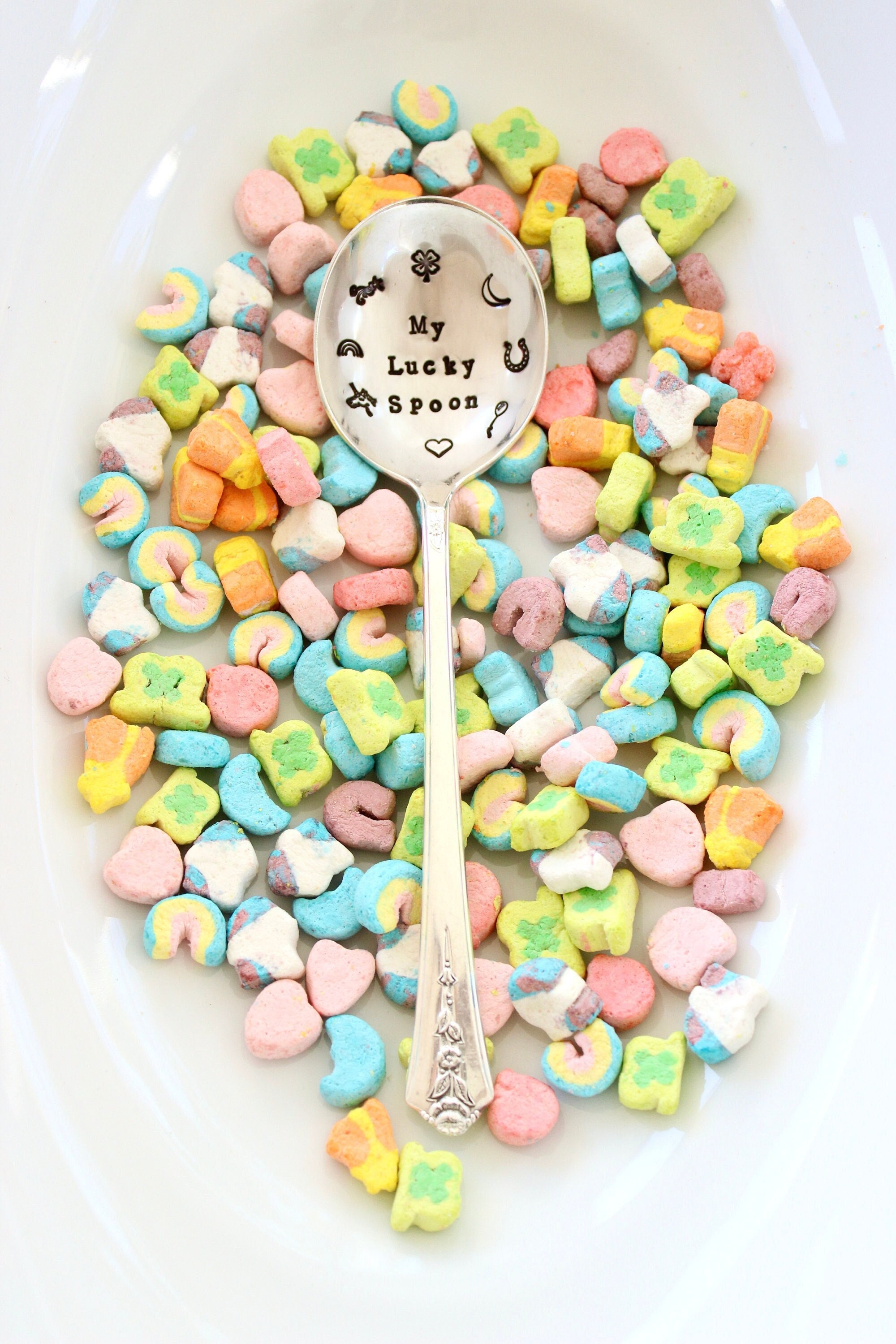 Lucky Charms, Lucky Charms Marshmallow Cereal, Fake Lucky Charms, St.  Patricks Day Lucky Charms Marshmallows, Lucky Charms for Tier Tray 
