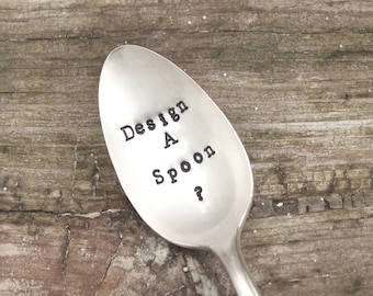 Design Your Own Spoon