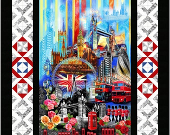 Calm London Calling PDF Download Quilt Pattern