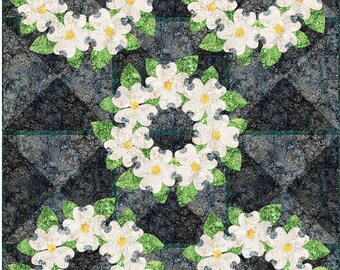 Wreathed Quilt PDF Pattern Download