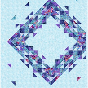 Tidal Pool Quilt PDF Pattern Download