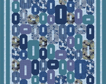 Sea Glass Quilt PDF Pattern Download
