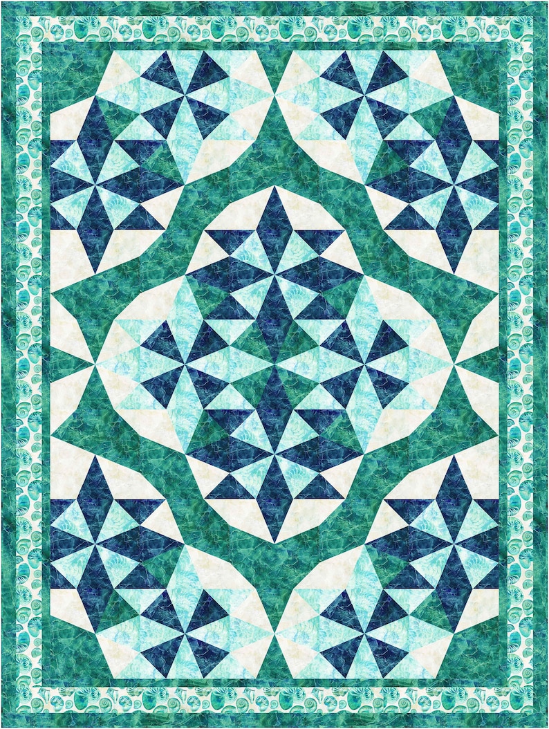 Reflections Quilt Pattern Etsy