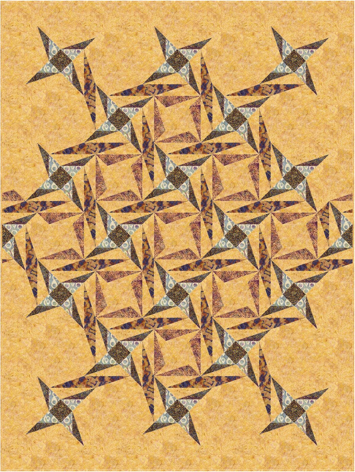 Flock Craft Paper Flock Paper Piecing PDF Pattern Download - Etsy