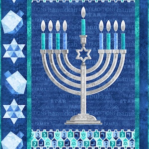 Night Of Lights Paper Piecing PDF Pattern Download
