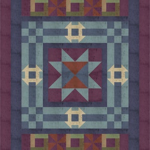 Monkey Bread Quilt PDF Pattern Download