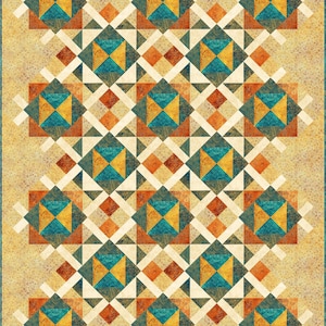 Cornerstones Quilt PDF Pattern Download
