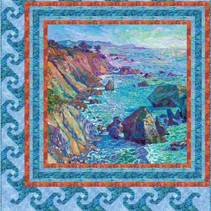 On the Water Quilt PDF Pattern Download