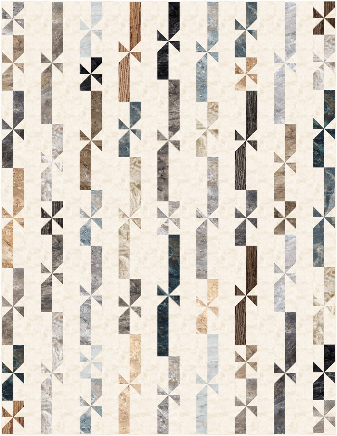 Taffy Twirl PDF Download Quilt Pattern Etsy