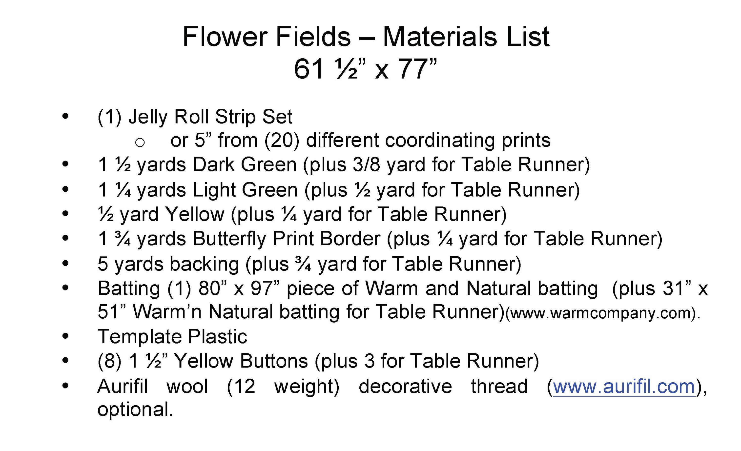 Flower Fields Quilt PDF Pattern Download - Etsy