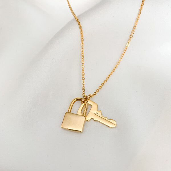 Love Lock Necklace Etsy