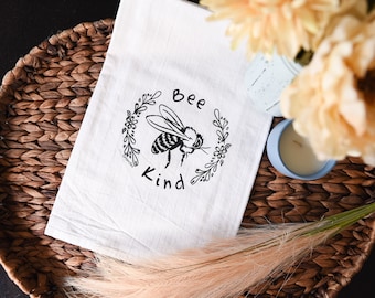 Bee Kind Tea Towel