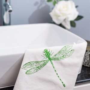 Dragonfly Flour Sack Tea Towel image 3