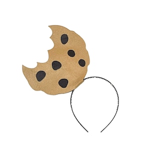 Chocolate Chip Cookie headband birthday party favors supplies Halloween Costume kid children child children adult baby toddler headpiece