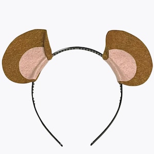 Copper Brown pink Mouse Rat Chipmunk Squirrel Hamster Mice Red panda mole bear Ears headband children kid adult baby child Halloween Costume