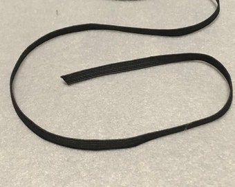 80 Yards 4-5 Mm Black Braided Elastic Roll Spool for Headbands - Etsy