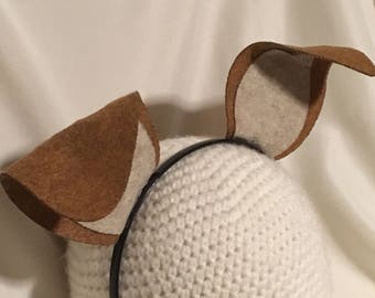 Dog Ears Headband Etsy
