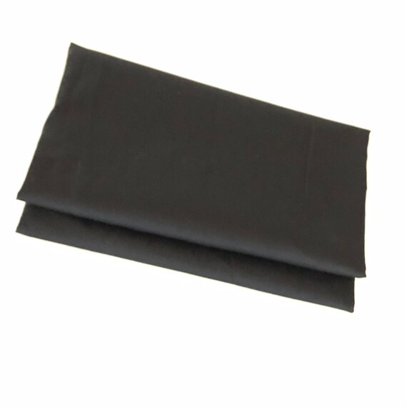 The Yard - Tela De Algodón Negro De 5 Yardas, 57 Pulgadas De Ancho, 125 GSM, Peso Ligero