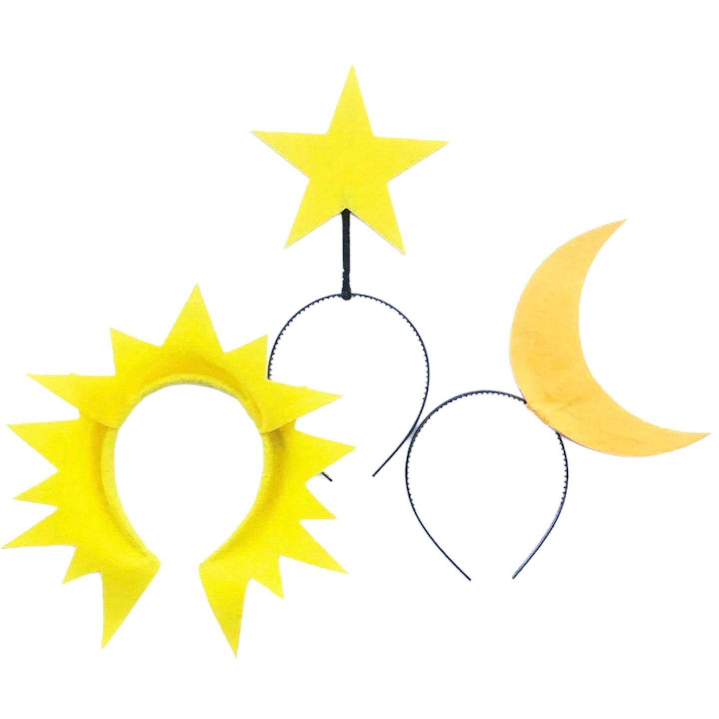 Sol Luna o Estrella Diademas fiesta cumpleaños España