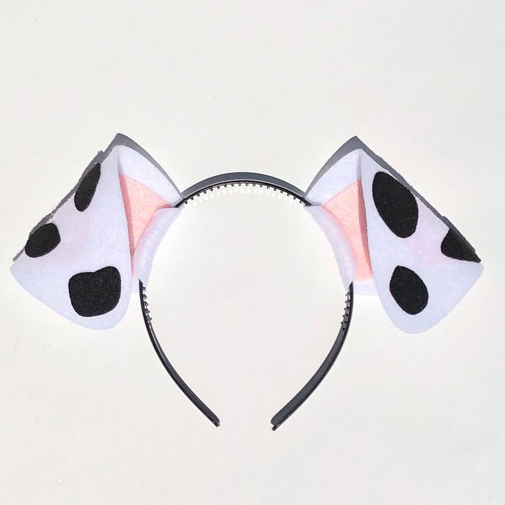 Puppy Dalmatian Dalmation Dog Ears birthday party favors black Etsy