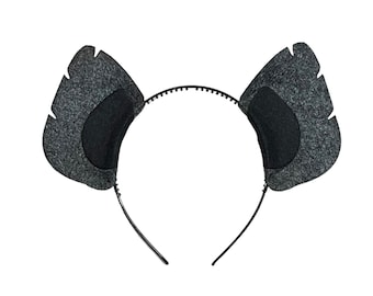 Hyena ears headband birthday party favors supplies Halloween Costume kid children child children adult baby king jungle animal