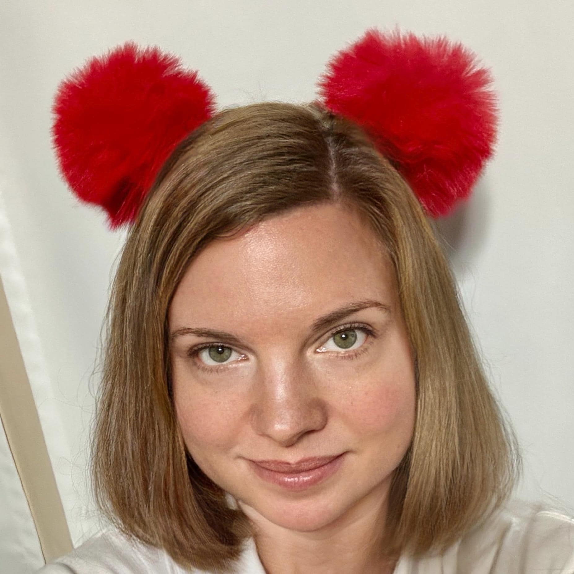 6 Pcs Bear Ears Headbands Fluffy Pom Poms Soft Cosplay Costume Hair Accessory bear headband sold on Temu United States main image 3