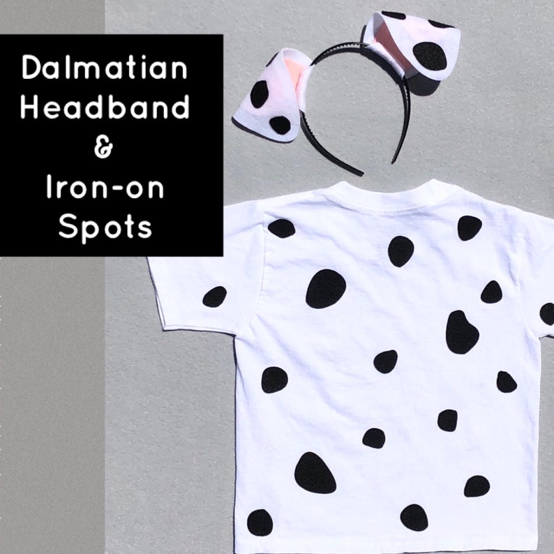 Dalmatian Puppy Dog Ears Headband for Birthday Party Favors Etsy