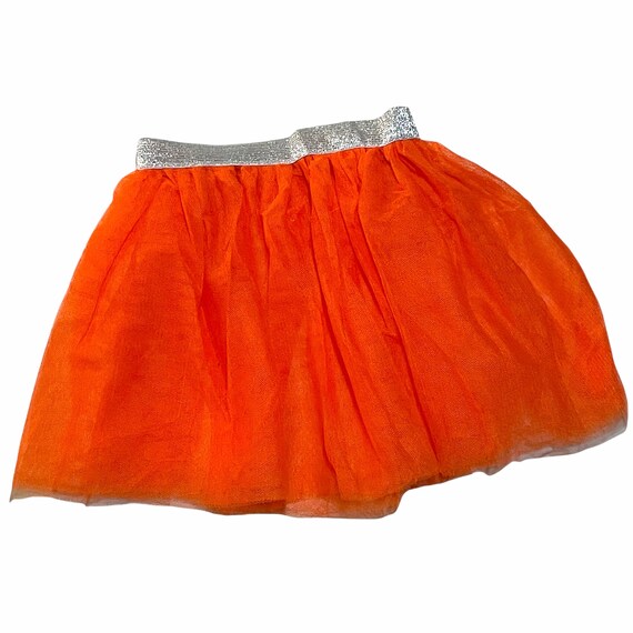 Plus size orange tutu 2025