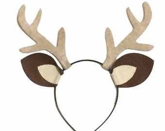 reindeer head band
