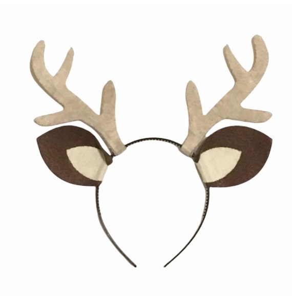 Antlers With Ears Deer Reindeer Headband Birthday Party Favors