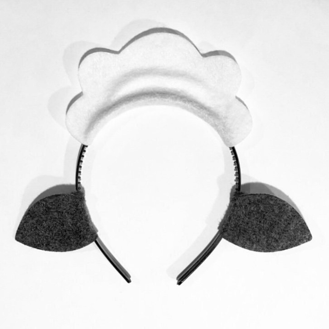 Sheep Lamb Ears Headband Birthday Party Favors Supplies Costume Photo Booth Prop Christmas