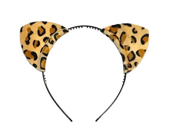 Leopard Cheetah Bobcat Cougar Headband Jungle Animal Ears - Etsy Canada